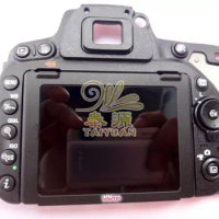Original For Nikon D750 Rear Back Cover Frame Case Shell With LCD Display Screen And Button Original