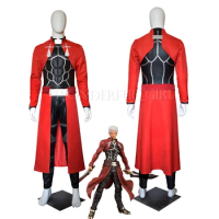 New Anime Fate Stay Night Archer Emiya Cosplay Costume Outfit Suits Halloween Adult Costumes for Women/Men Custom Any Size