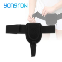 Hernia Belt Truss for Inguinal or Sports Hernia Support Brace Pain Relief Recovery Strap with 1 Removable Compression Pads