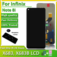 New LCD 6.78"For Infinix Note 8i LCD X683 Display Touch Screen Digitizer Assembly Note8i X683B LCD Repair Parts
