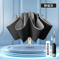 全自動晴雨兩用反向環扣摺疊傘