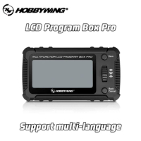 HOBBYWING LCD Program Box Pro for PLATINUM XERUN EZRUN Seaking Pro ESC RC Model Car Boat Airplane Parameter Setting Accessories