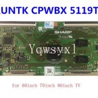 Original logic Board RUNTK CPWBX 5119TP TCON Board for Sharp Logic board for TV 60inch 70inch 80inch Repair replacement