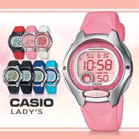 【CASIO 卡西歐】造型小巧、可愛甜美/學生必備電子錶(LW-200-4B)