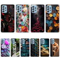 S1 colorful song Soft Silicone Tpu Cover phone Case for Samsung Galaxy a52/a52s/a72