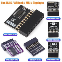 TPM2.0 Module Encrypted Security Module Board LPC 20 Pin Mainboard Card 14/18Pin TPM2.0 for ASUS MSI Gigabyte DDR4 Motherboard