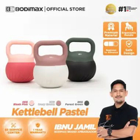 BODIMAX SILICONE KETTLEBELL 4/6/8kg / Soft Kettlebell / Dumbbell Lembut / Kettlebell Pasir / Tidak M
