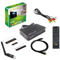 for Chile Set Top Box Terrestrial Digital Video Broadcasting TV Receiver ISDB-T 1080P HD with HDMI RCA Interface Cable