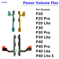 Power On Off Volume Side Button Key Flex Cable For Huawei P20 P30 P40 Pro Lite e P30Pro P40Pro P20Pro P20Lite