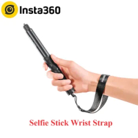 Insta360 X4 Selfie Stick Wrist Strap For Insta360 Ace Pro\Ace\GO3 \X3\ONE RS (Twin/4K)\GO 2\ONE X2 Original Accessories