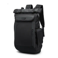 Ozuko Waterproof Backpack Male 15.6 inch Laptop Backpacks Water Repellent Oxford Travel Bag USB Mochila