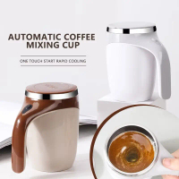 ￼Cốc Tự Khuấy Thông Minh - Ly Khuấy Tự Động Giữ Nhiệt - Tiện Lợi Pha Cafe, Sữa, Matcha 400ml