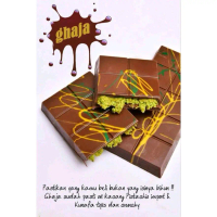 Coklat Dubai Viral Local Ghaja dengan isian kunafa dan pastachio 300gr