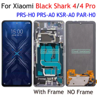 Amoled / TFT 6.67 Inch For Xiaomi Black Shark 4 / 4 Pro LCD Display Touch Screen Digitizer Panel Assembly Replace / With Frame