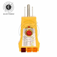 WH305 Power Detector Tester Socket Contact Induction Socket Safety Tester Handheld Check Receptacle Tester Outlets Tool