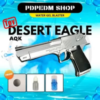 Mainan Water Gel Blaster Full Metal Desert Eagle AQK Manual Water Gel Blaster