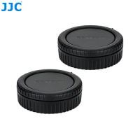 JJC RF Rear Lens Cap and Camera Body Cap Cover Kit for Canon RF Mount EOS R RP Ra R3 R5 R6 R7 R10 Camera Sensor Protective