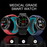 Medical Grade Smart Watch CFDA Certified TK62 Accurate Blood Pressure/ECG/Heart Rate/SPO2 Monitoring Respiratory TK62
