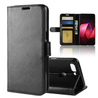 Brand gligle R64 pattern leather wallet case for OPPO R15 case cover protective shell bags