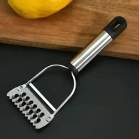 Parutan Kecil Hitam Keju Gondrong Rapunzel Stainless Awet Kuat Murah Tebal Lebar 6CM Grater Parutan 