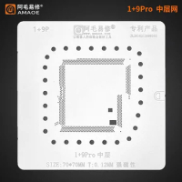 1+9P Motherboard Middle Layer BGA Reballing Stencil For OnePlus9 Pro 5G/1+9Pro