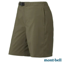 【mont-bell】女 COOL SHORTS 輕量 彈性透氣快乾短褲.登山健行褲/1105737 KH 卡其
