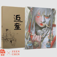 Zeen Chin Fan Tong, RE CHILD Exclusive Art Collection Book illustration (Chinese and English Edition