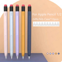 For Apple Pencil 2/1 Case For iPad Tablet Touch Pen Stylus Protective Sleeve Cover Pencil 1/2 Cases
