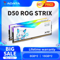 Adata XPG Spectrix D50 ROG STRIX DDR4 RGB memoria ram ddr4 8Gx2 16Gx2 3600MHZ Computador Desktop RAM 8GB/16GB New memória ram