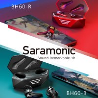 【eYe攝影】全新現貨 Saramonic 楓笛 真無線遊戲藍牙耳機 SR-BH60 手機遊戲 電競耳機 手遊 低延遲