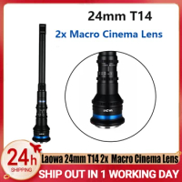 Laowa 24mm T14 2x PeriProbe Video Version Marco Cine Lens for Canon EF SONY E PL Mount Camera Probe Full Frame Movie Lens