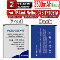 HSABAT 3500mAh NBL-43A2500 Battery for TP-Link Neffos C7S TP7051A TP7051C
