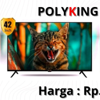 Polyking Smart TV 42inc Harga Rp. - Televisi dengan Ukuran 42 Inch dari Polyking