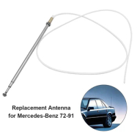 Unique Power Antenna Mast Car Ornaments Replacement Parts Portable for Mercedes Benz W124 W126 W201 W201 2018270001