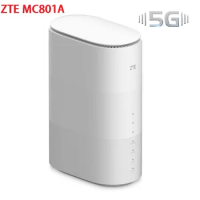 Unlocked ZTE MC801A Wifi 6 Router 5G CPE wifi repeater 5ghz SDX55 NSA+SA N78/79/41/1/28 802.11AX modem 5g wifi sim card