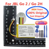 2024 Years 730mAh 100% Original Battery For JBL Go 2 Go2 / Go 2h Go2h MLP28415 Player Speaker Battery Bateria In Stock + Tools