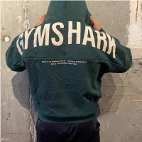 Gymshark  New Mens and Womens Loose Fit Drop Shoulder Cotton Casual Sports Fitness Hoodie Sweatshirt