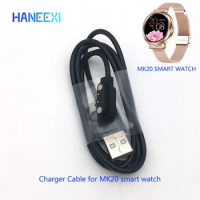 women smart watch MK20 2pin charger cable chargers for smartwatch MK26 phone watch smart bracelet saat clock hour charging cable