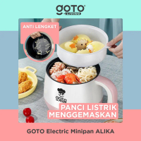 Goto [COD] Alika Panci Listrik Kukus Electric Mini Fry Pan Hotpot Serbaguna