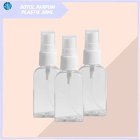 [50 Pcs] Botol Carex Spray 30ml Bening Botol Parfum 30 ml Transparan Botol Kosmetik Botol Refill Isi