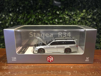 1/64 FH Nissan Stagea GTR R34 Silver【MGM】