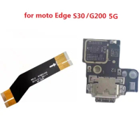 USB Connector Charger Charging Port Dock Board Flex Cable For Motorola G200 / Edge S30 Mainboard Flec