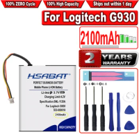 HSABAT 2100mAh 533-000018, F12440097, L-LY11 battery for Logitech G930, Gaming Headset G930, Headset G930, F540 MX Revolution