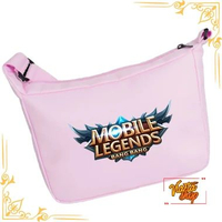 Tas Selempang pria mlbb anak dan dewasa ngaji sekolah bahan kanvas logo game evos onix mobile legend