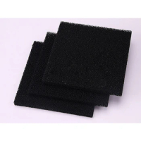 Activated Carbon Filter Sponge For 493 Solder Smoke Absorber ESD Fume Extractor 13x13cm