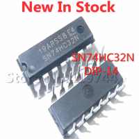 5PCS/LOT SN74HC32N 74HC32  HD74HC32P DIP-14 logic grid and inverter  In Stock NEW original IC
