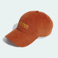 【adidas 愛迪達】帽子 棒球帽 運動帽 遮陽帽 LOW DAD CAP COR 咖啡 II3507(3332)