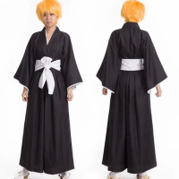 Kostum Cosplay, Dewa Kematian Kurosaki Ichigo, Cosplay Toshiro Aizen, Pakaian Squire Kematian, Rukia