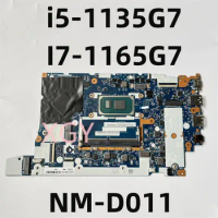 Original For Lenovo ThinkPad E14 E15 Gen 2 Laptop Motherboard i5-1135G7 I7-1165G7 NM-D011 100% Perfect Tes