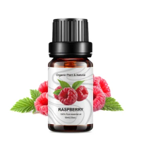 10ml Fruit Aroma Fragrance Oil Organic Raspberry Essential Oils for Humidifier Candle Soap Making Coconut Strawberry Essence Oil